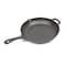Commercial Chef 10'' Cast Iron Skillet, Pre-Seasoned Cast Iron Pan with Dual Pour Spouts CHFL10 - alternate 1